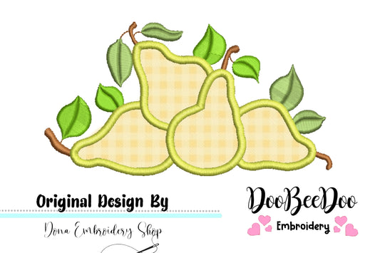 Pears  - Applique