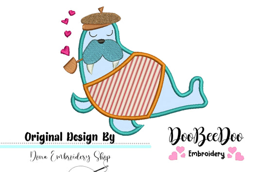 Cute Sea Lion - Applique