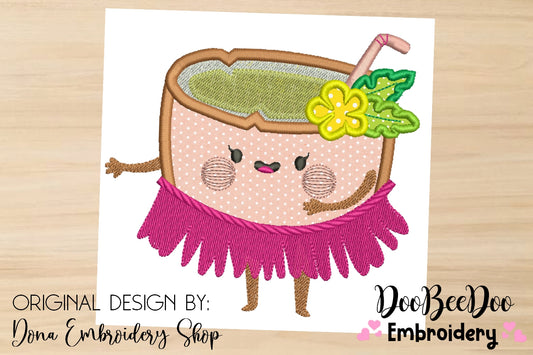 Dancing Coconut - Applique