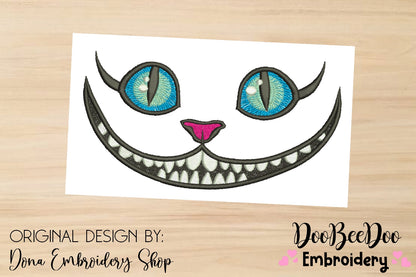Ceshire Cat - Fill Stitch