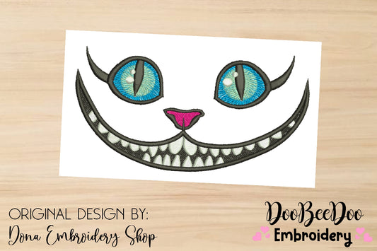 Ceshire Cat - Fill Stitch