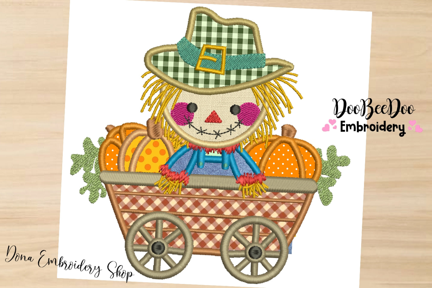 Cute Scarecrow - Applique