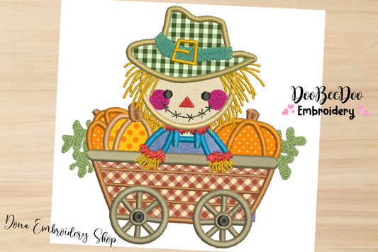 Cute Scarecrow - Applique