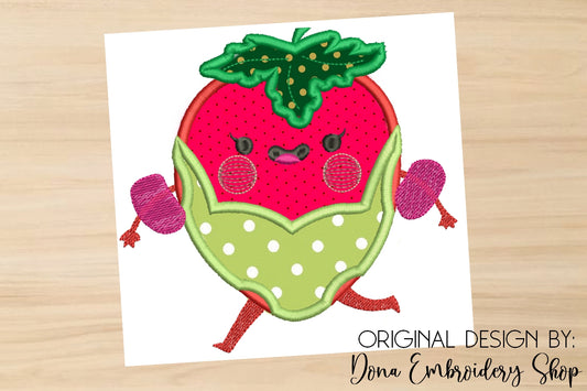 Beach Strawberry - Applique