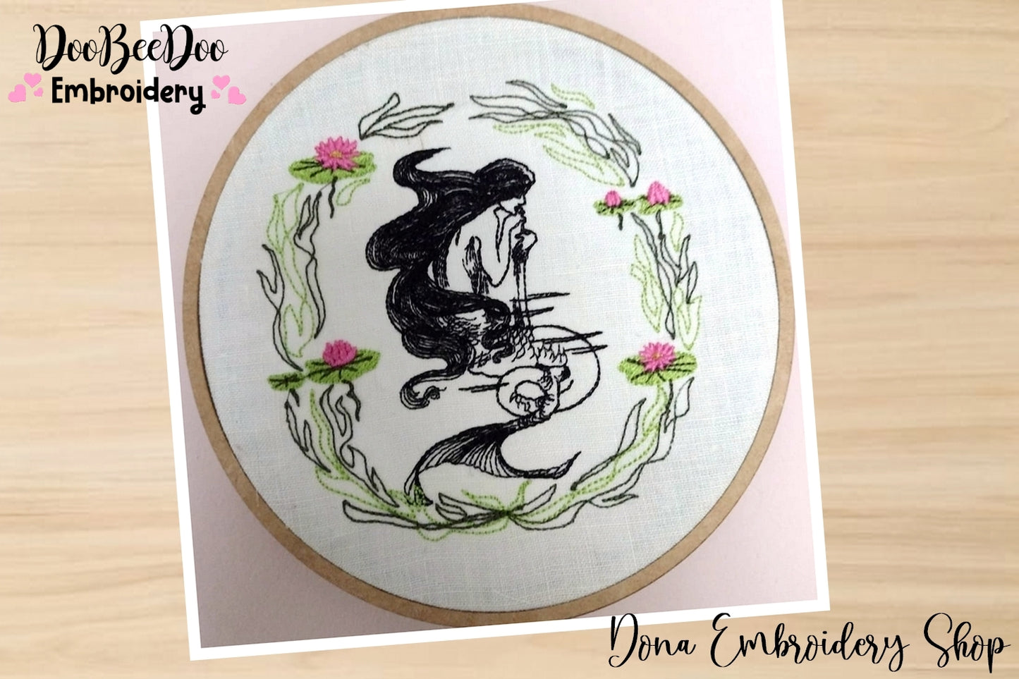 The Little Mermaid - Fill Stitch