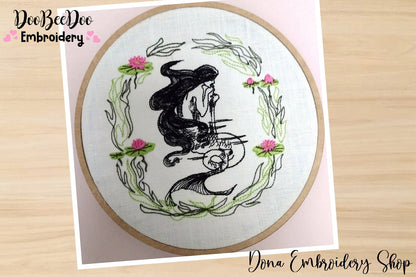 The Little Mermaid - Fill Stitch