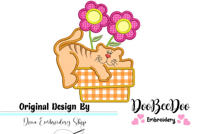 Cute Cat - Applique