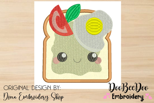Happy Toaster - Applique