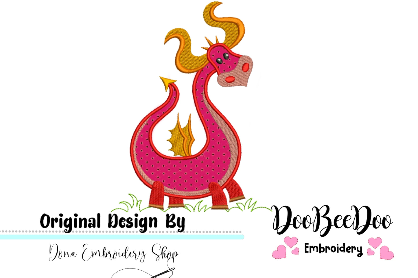 Cute Dragon - Aplique