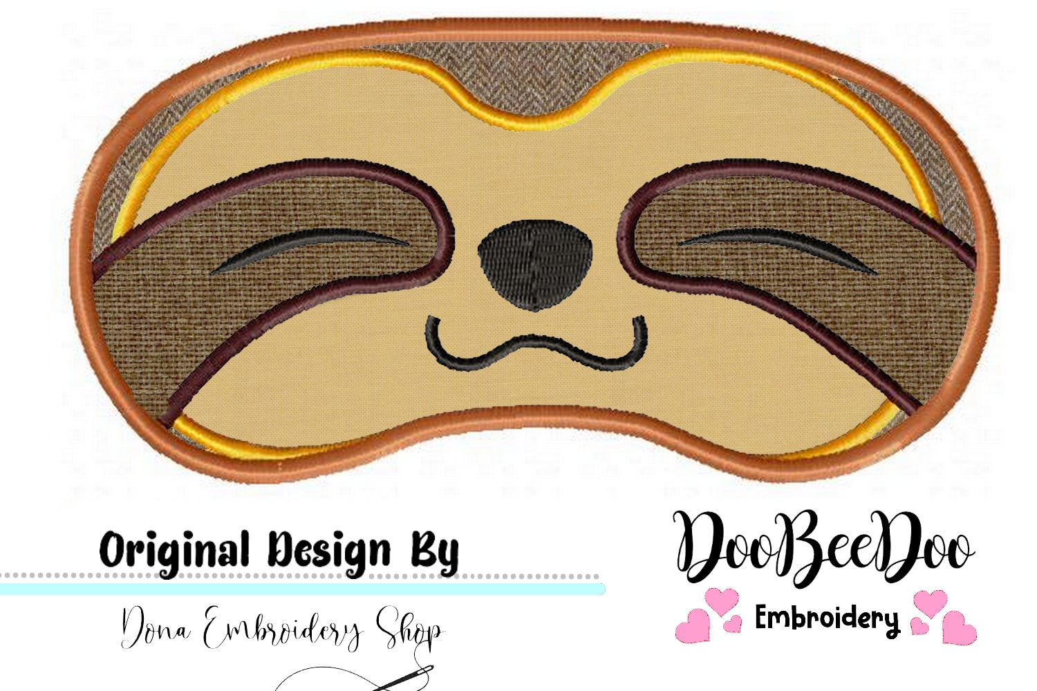 Sloth Mask Template