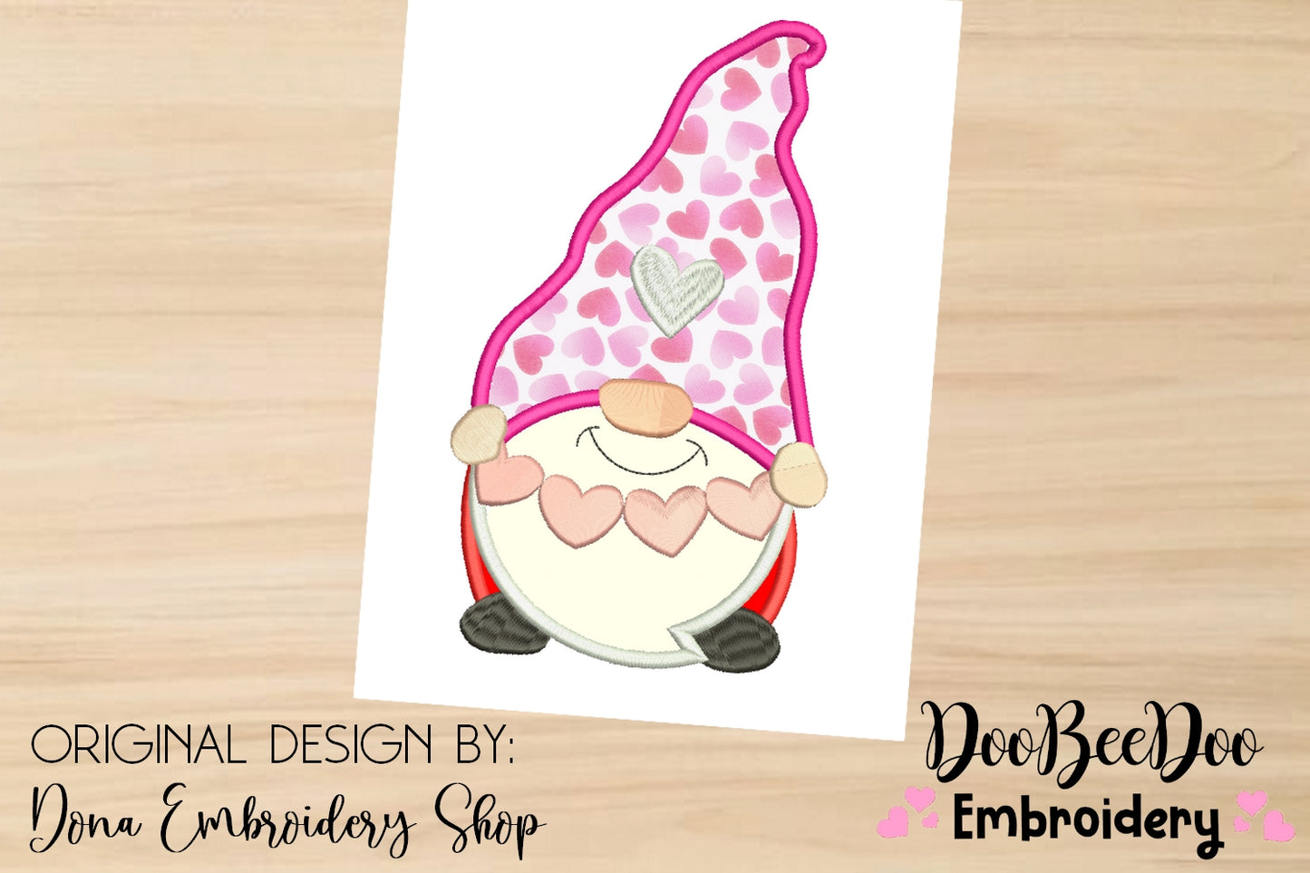Love Gnome - Applique