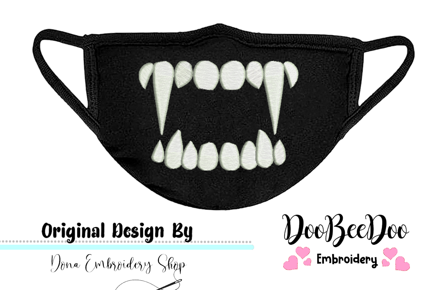 Teeths for Face Masks 1 - Fill Stitch