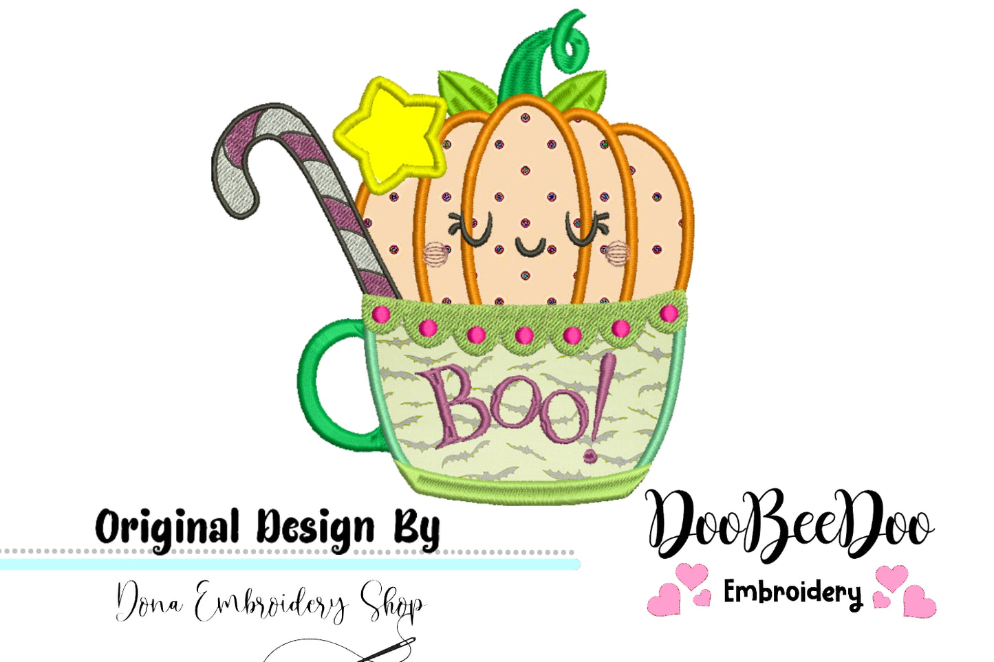 Cute Pumpkin - Applique
