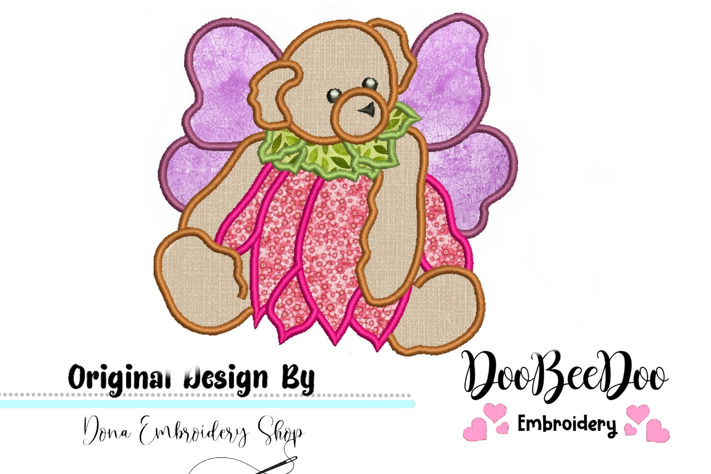 Fairy Bear  - Applique