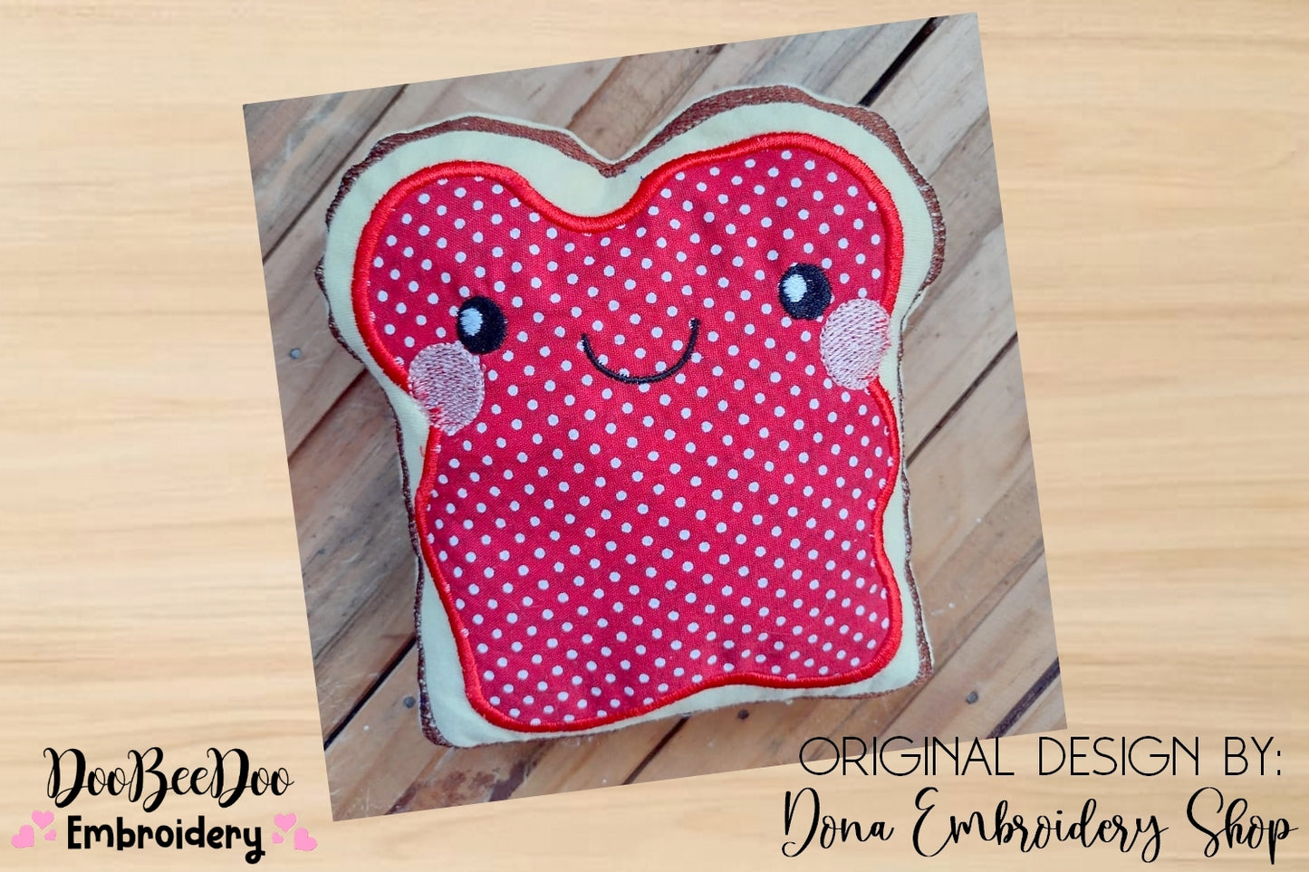 Smiling Toaster Stuffie - ITH Project - Machine Embroidery Design