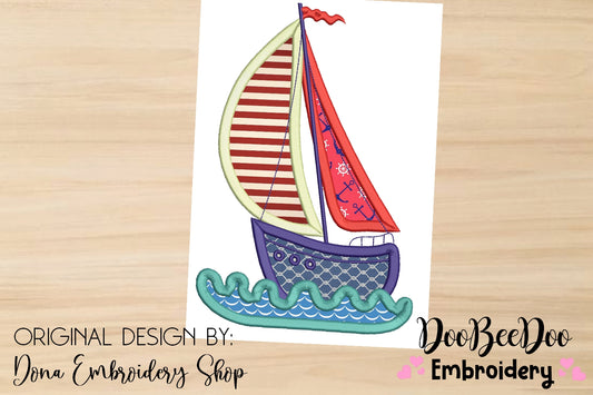 Sailboat 2 - Applique