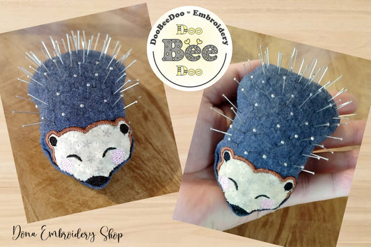 Porcupine Needle Holder - ITH Project - Machine Embroidery Design