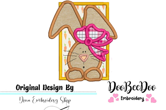 Cute Bunny  - Applique
