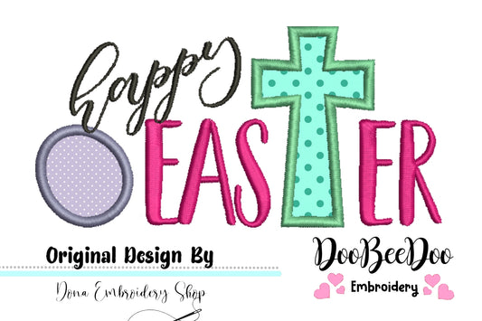 Happy Easter -  Applique