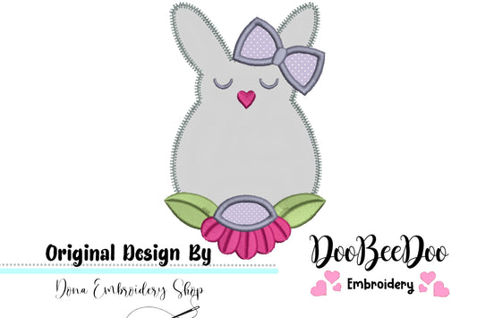 Cute Bunny  - Applique