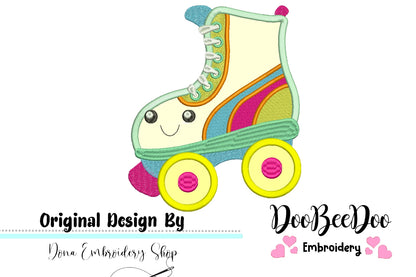 Cute Rollerblade - Applique