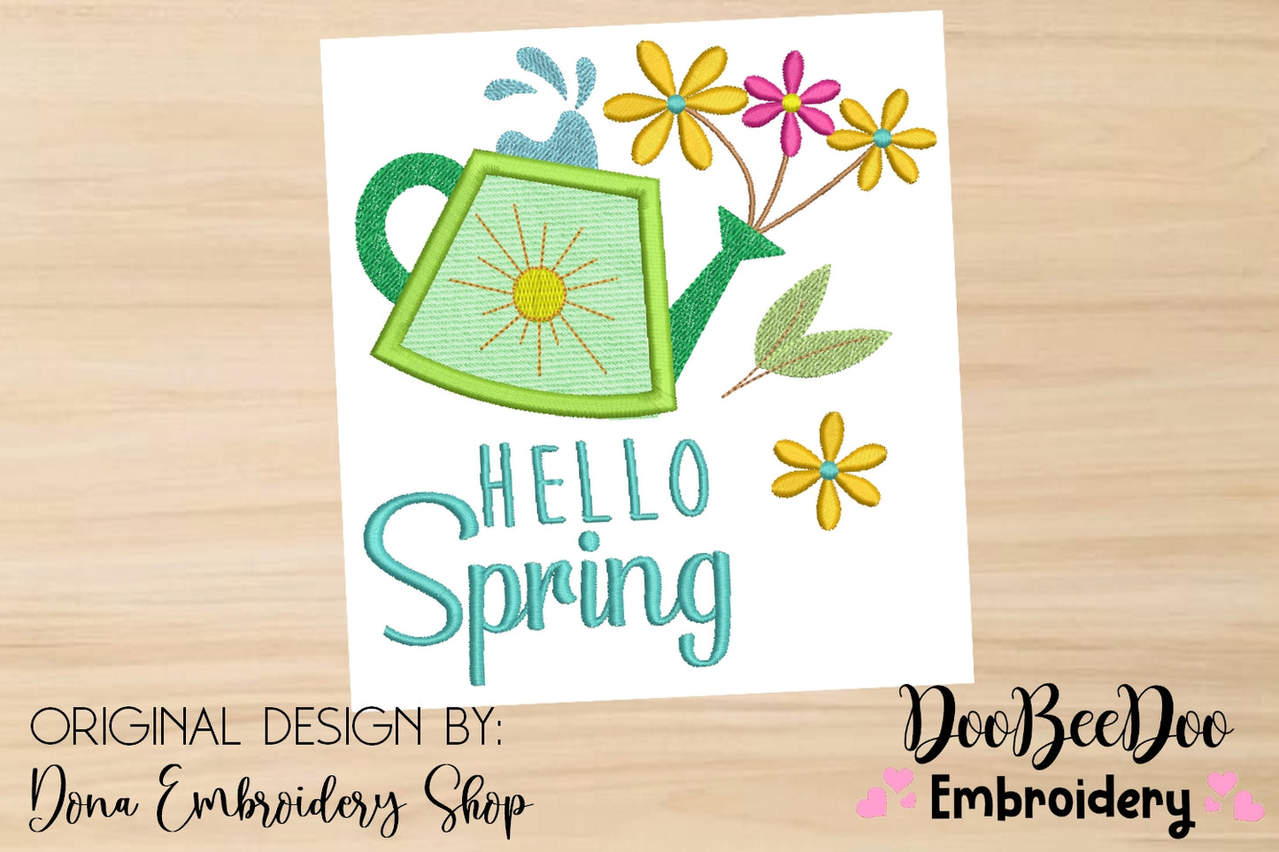Hello Spring - Applique