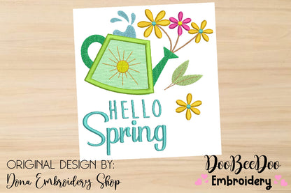 Hello Spring - Applique