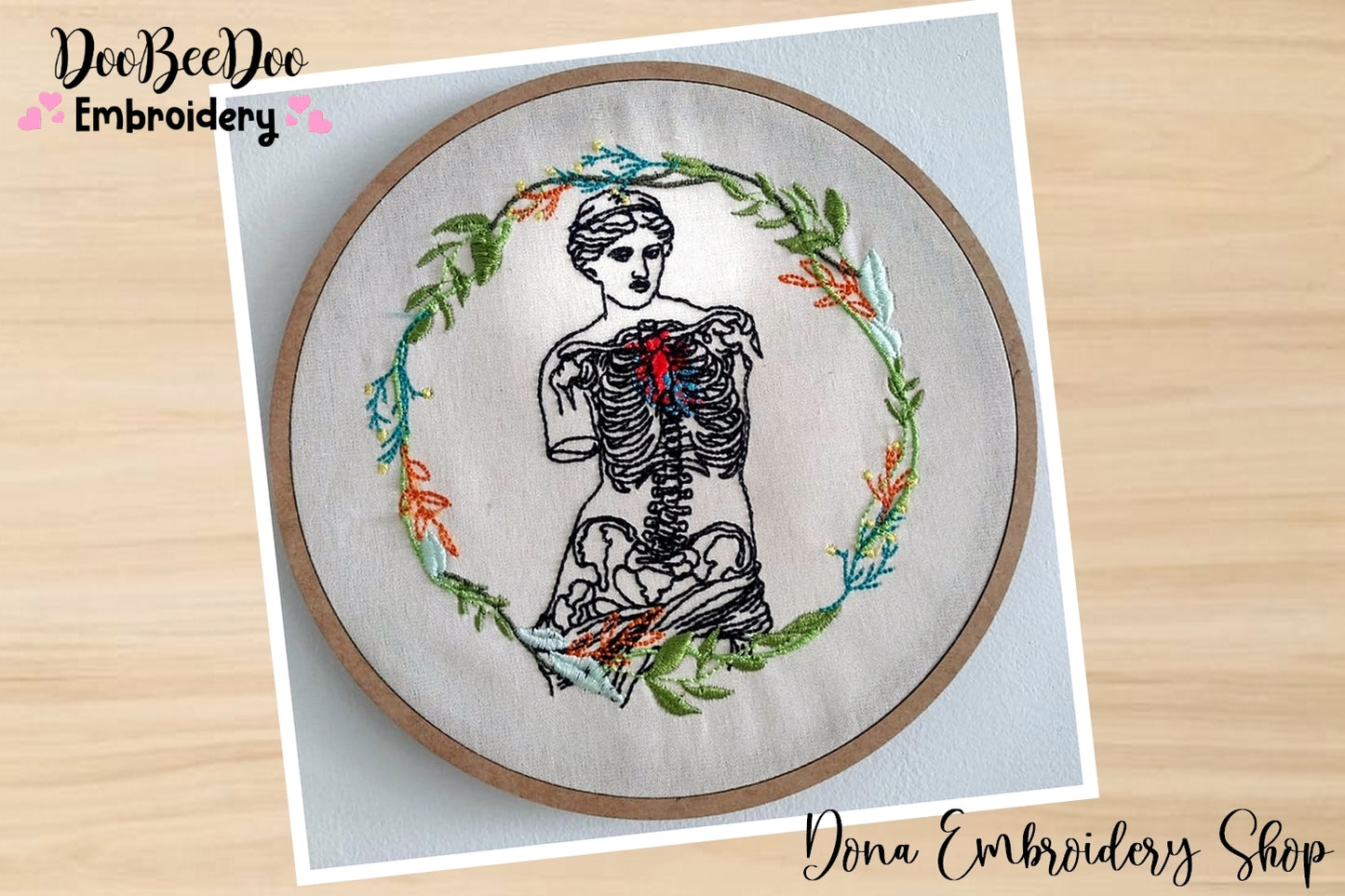 Anatomy of Venus - Fill Stitch