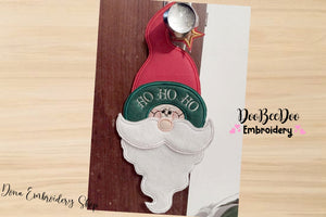 Santa Claus Hanger - ITH Project - Machine Embroidery Design