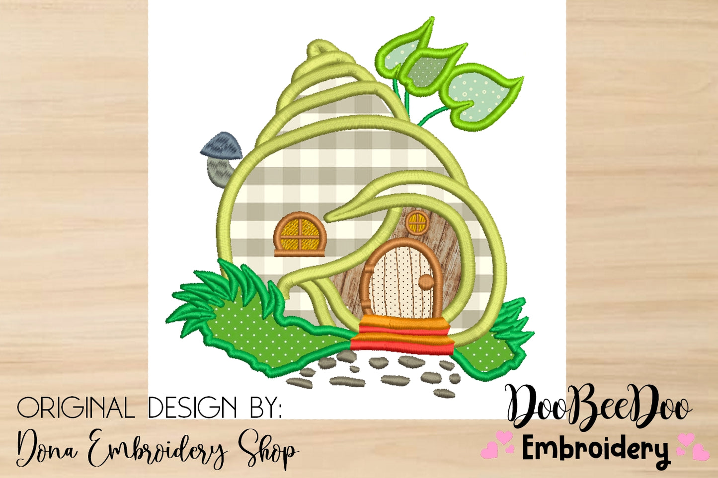 Shell House - Applique