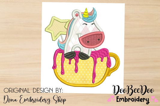 Cup Unicorn - Applique