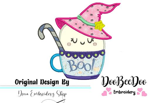 Cute Ghost - Applique