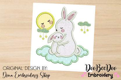 Sky Bunnies  - Applique