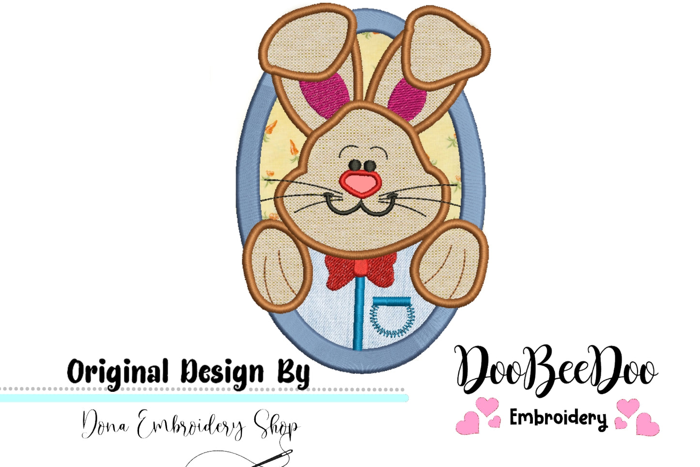 Bunny Smile - Applique
