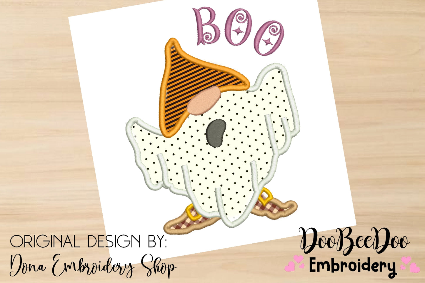 Ghost Gnome - Applique