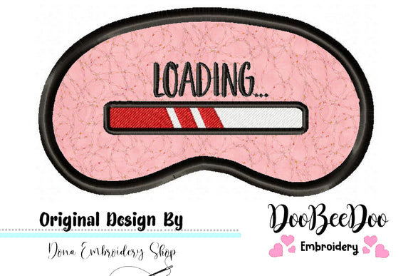 Loading Sleep Mask - ITH Project - Machine Embroidery Design