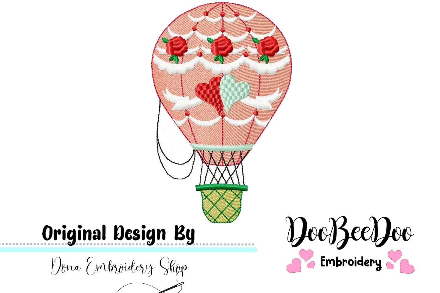 Balloon - Machine Embroidery Design