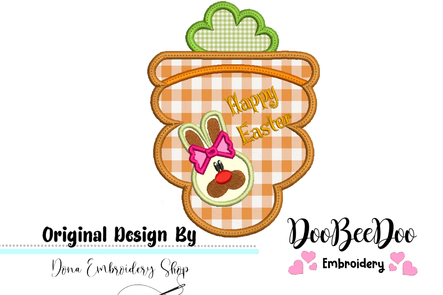 Carrot Candy Bag - ITH Project - Machine Embroidery Design