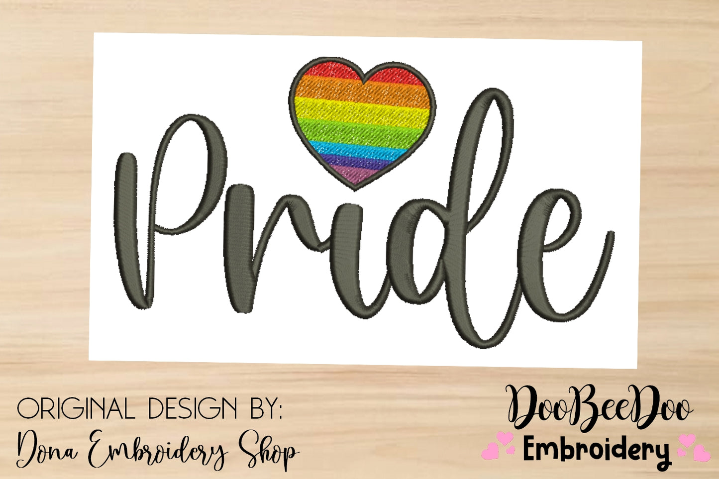 Pride - Satin Stitch