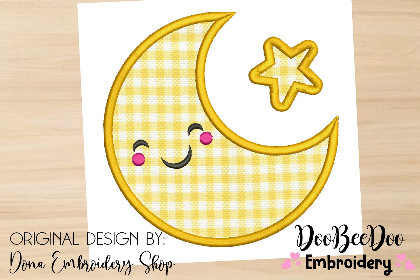 Happy Moon - Applique