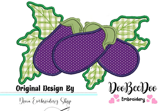 Eggplant - Applique
