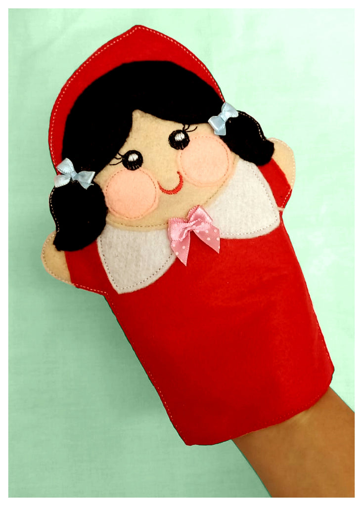 Little Red Riding Hood Puppet - ITH Project - Machine Embroidery Design