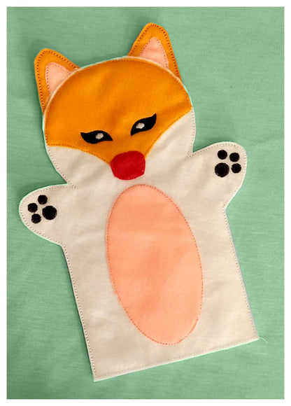 Fox Puppet - ITH Project - Machine Embroidery Design