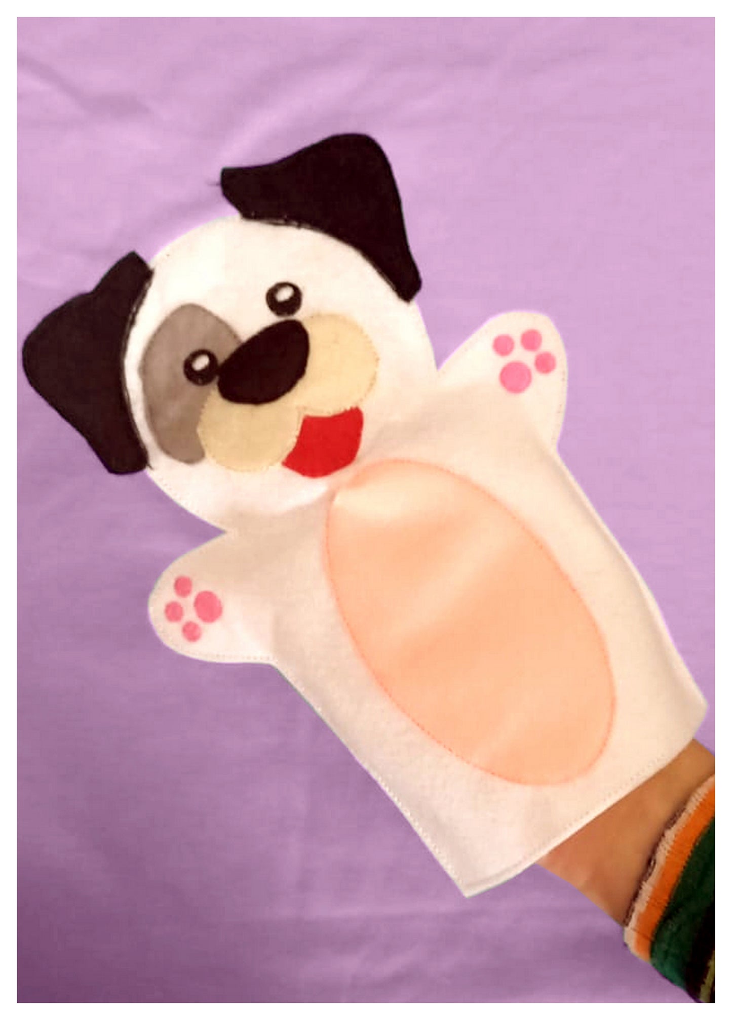 Dog Puppet - ITH Project - Machine Embroidery Design