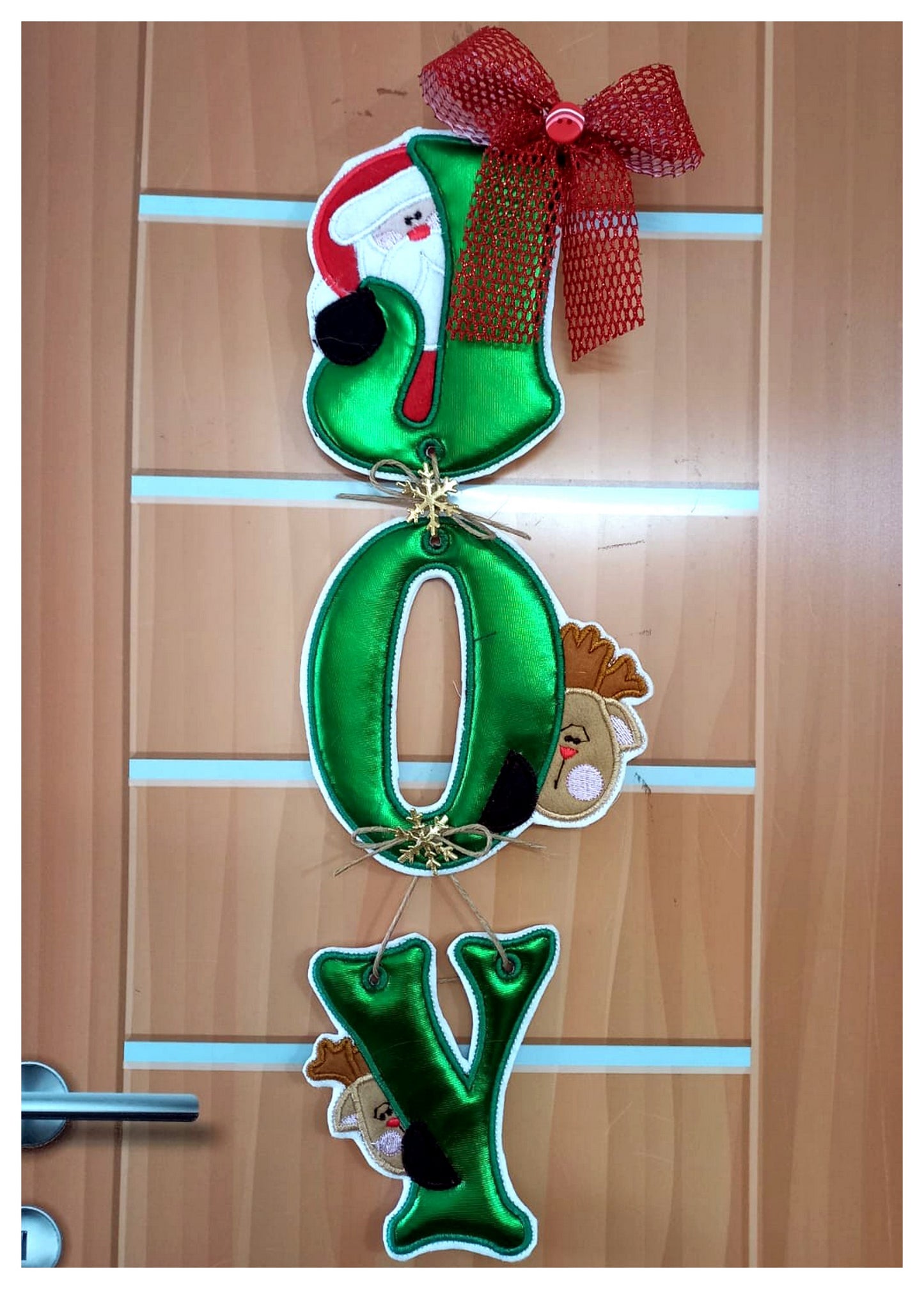 Joy Ornament - ITH Project - Machine Embroidery Design