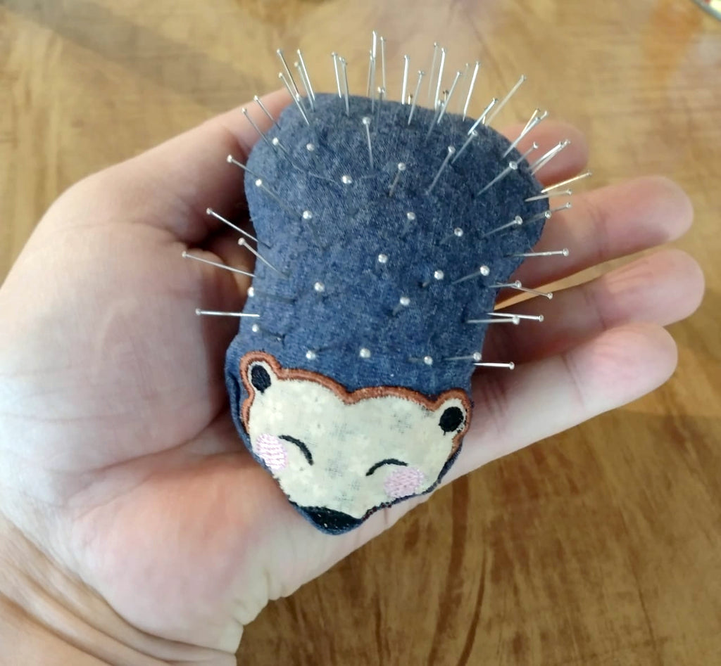 Porcupine Needle Holder - ITH Project - Machine Embroidery Design