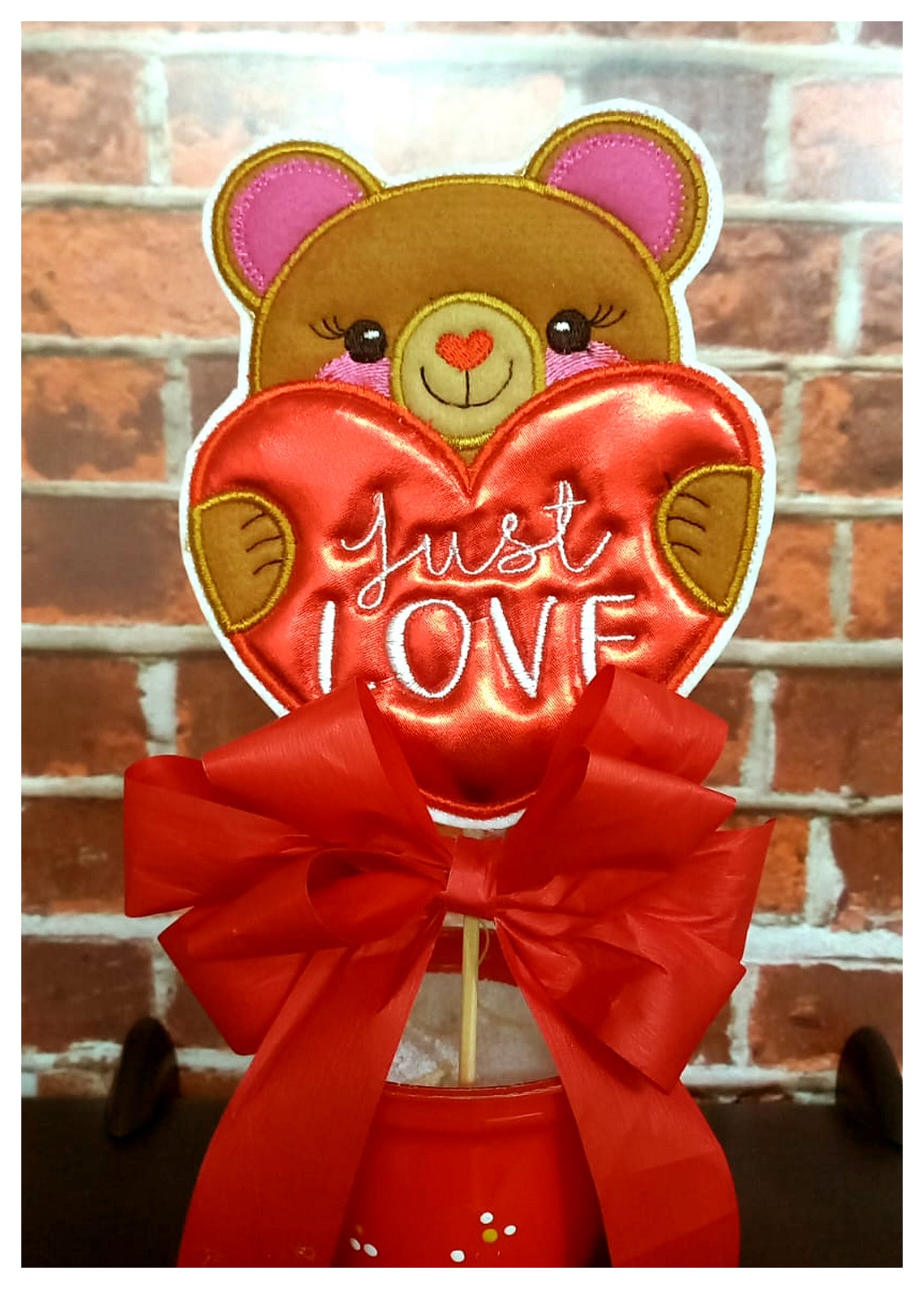 Love Ornaments Set of 3 Designs - ITH Project - Machine Embroidery Design