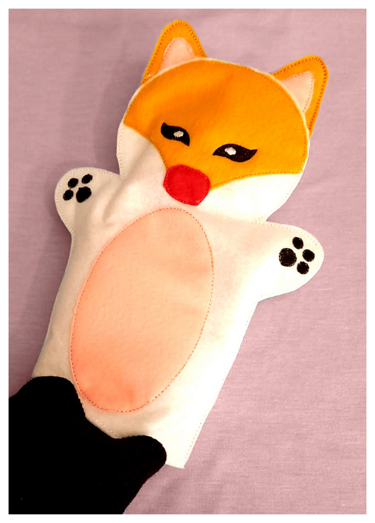 Fox Puppet - ITH Project - Machine Embroidery Design