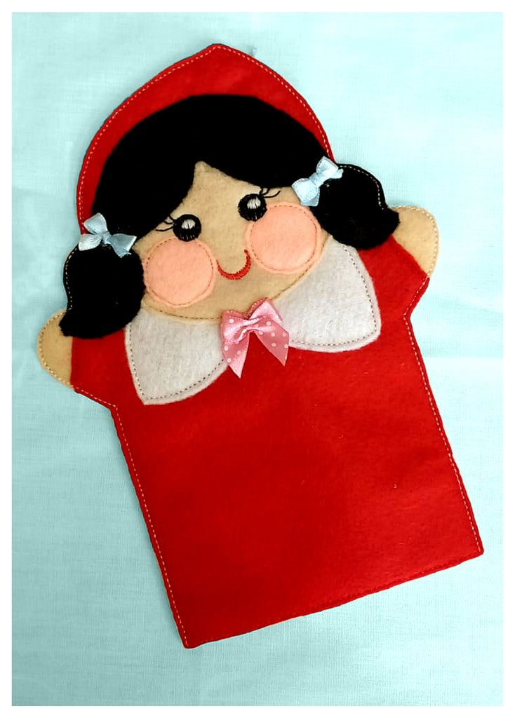 Little Red Riding Hood Puppet - ITH Project - Machine Embroidery Design