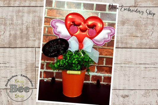 Only you Ornament - ITH Project - Machine Embroidery Design